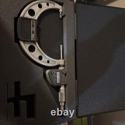 Mitutoyo 422-333-30 Blade Micrometer 3-4/76.2-101.6mm Digital