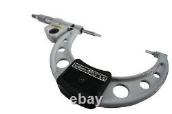 Mitutoyo 422-333 Electronic Blade Micrometer 3-4/76.2-101.6mm Digital
