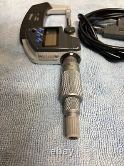 Mitutoyo 422-360-30 Digital Blade Micrometer, 0 to 1 (0 to 25.4 mm)