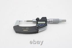 Mitutoyo 422-360 Digimatic Blade Micrometer With Original Box and Case