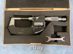 Mitutoyo 422-360 digital blade micrometer 0-1