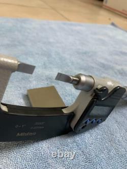 Mitutoyo 422-360 digital blade micrometer 0-1