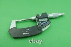 Mitutoyo 422-371 Digital Blade Micrometer 0-1.00005 Type D Carbide Anvils