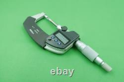Mitutoyo 422-371 Digital Blade Micrometer 0-1.00005 Type D Carbide Anvils