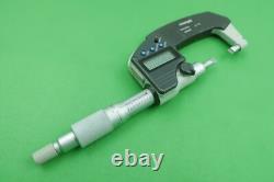 Mitutoyo 422-371 Digital Blade Micrometer 0-1.00005 Type D Carbide Anvils