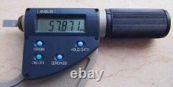 Mitutoyo 422-412 Digimatic Blade Micrometer Non-Rotating Spindle, 25-55mm