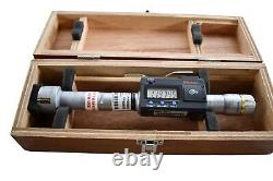 Mitutoyo 468-268 HTD Digimatic Holtest Internal Micrometer 1.2-1.6'