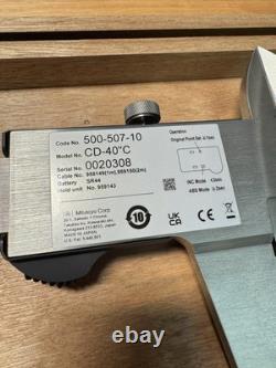 Mitutoyo 500-507-10 Absolute Digimatic Caliper 0-40? /1000mm CD-40C