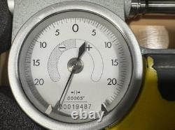 Mitutoyo 510-131 IDM-1R Indicating Dial Micrometer 0-1.00005 Serviced recent