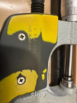 Mitutoyo 510-131 IDM-1R Indicating Dial Micrometer 0-1.00005 Serviced recent