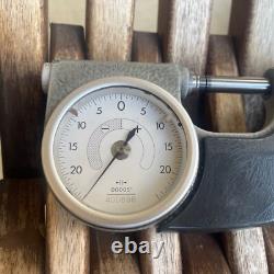 Mitutoyo 510-131 Indicating Micrometer, 0-1 Range, 0.00005 Graduation IP54