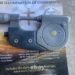 Mitutoyo 510-131 Indicating Micrometer, 0-1 Range, 0.00005 Graduation IP54