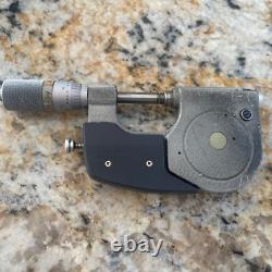 Mitutoyo 510-131 Indicating Micrometer, 0-1 Range, 0.00005 Graduation IP54