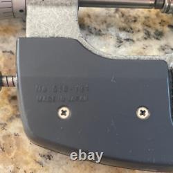 Mitutoyo 510-131 Indicating Micrometer, 0-1 Range, 0.00005 Graduation IP54