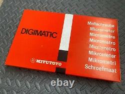 Mitutoyo 523-711 Digital Depth Micrometer Set 0-6, 0.00005 Resolution