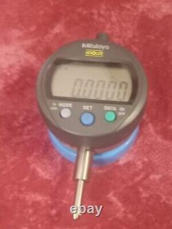 Mitutoyo 543-402B Absolute Digital Indicator Mounted on Magnetic Back