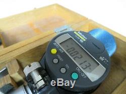 Mitutoyo 568-223.8 1.0001 Digital Intrimik Three Point Bore Micrometer NK32