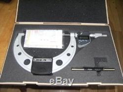 Mitutoyo 5-6/125-150mm. IP65 Coolant Proof Digital Micrometer 293-351-30