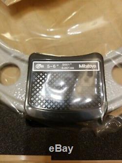 Mitutoyo 5-6'' Digital Micrometer 293-351 MDC-6MJ