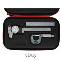 Mitutoyo 64Pka284 Precision Measuring Tool Kit, 0 To 1