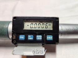 Mitutoyo 6-7 Digital Internal Bore Holtest Gage Intrimik 3 Point Micrometer