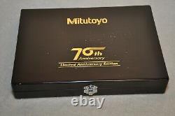 Mitutoyo 70th Anniversary Digital Caliper, Micrometer set Limited Edition RARE