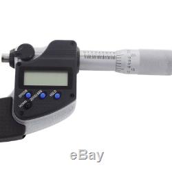 Mitutoyo 75-100mm IP65 Anti-corrosion Digital Micrometer with Ratchet Stop