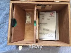 Mitutoyo 9-10 Holtest Micrometer Digimatic Digital With Wooden Box Works