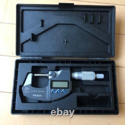 Mitutoyo BMD-25MJ Digital Micrometer 0-25mm IP65 Waterproof Japan with Case