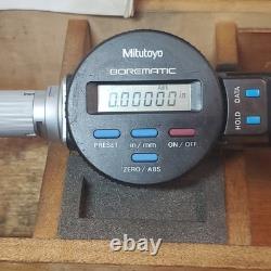 Mitutoyo Borematic Series 568 Digital 3-Point Internal Micrometer / Bore Gauge