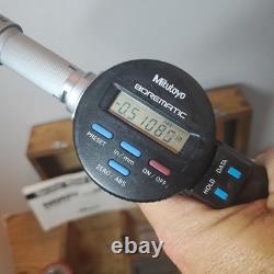 Mitutoyo Borematic Series 568 Digital 3-Point Internal Micrometer / Bore Gauge