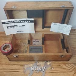 Mitutoyo Borematic Series 568 Digital 3-Point Internal Micrometer / Bore Gauge