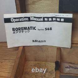 Mitutoyo Borematic Series 568 Digital 3-Point Internal Micrometer / Bore Gauge