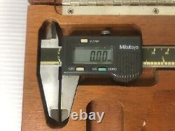 Mitutoyo CD-6B Digital Caliper and 293-765-30 0-1 Micrometer