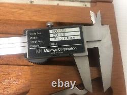 Mitutoyo CD-6B Digital Caliper and 293-765-30 0-1 Micrometer