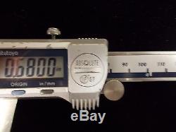 Mitutoyo CD-P6S Digimatic Digital Micrometer 0-1'' IP67.0005''-0.01 FREE SHIP