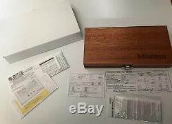 Mitutoyo Caliper / Micrometer Set with Wood Case