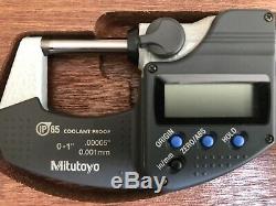 Mitutoyo Caliper / Micrometer Set with Wood Case