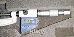 Mitutoyo Caliper Type Outside Digital Micrometer OMP-50DM 25-50mm 0.001mm Used