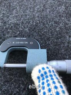 Mitutoyo Combimice Micrometer 0-1 0-25mm No 159-211 N withCase Japan NEW