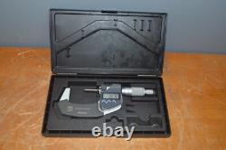 Mitutoyo Coolant Proof Digital Micrometer Spherical Face 395-272 25-50mm
