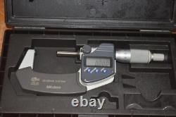 Mitutoyo Coolant Proof Digital Micrometer Spherical Face 395-272 25-50mm