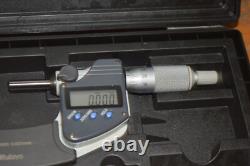 Mitutoyo Coolant Proof Digital Micrometer Spherical Face 395-272 25-50mm