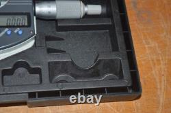 Mitutoyo Coolant Proof Digital Micrometer Spherical Face 395-272 25-50mm