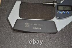 Mitutoyo Coolant Proof Digital Micrometer Spherical Face 395-273 50-75mm