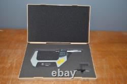 Mitutoyo Coolant Proof Digital Micrometer Spherical Face 395-274 75-100mm