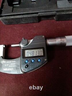 Mitutoyo Coolant Proof IP65 Digital Micrometer 293-348-30