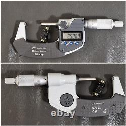 Mitutoyo Coolant Proof Micrometer Digital 0-25. 25-50. 50-75. 75-100 IP65