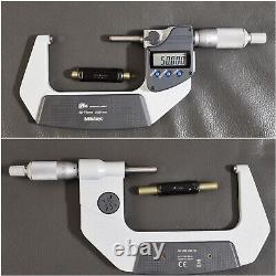 Mitutoyo Coolant Proof Micrometer Digital 0-25. 25-50. 50-75. 75-100 IP65