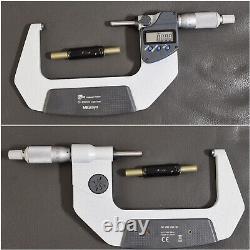 Mitutoyo Coolant Proof Micrometer Digital 0-25. 25-50. 50-75. 75-100 IP65